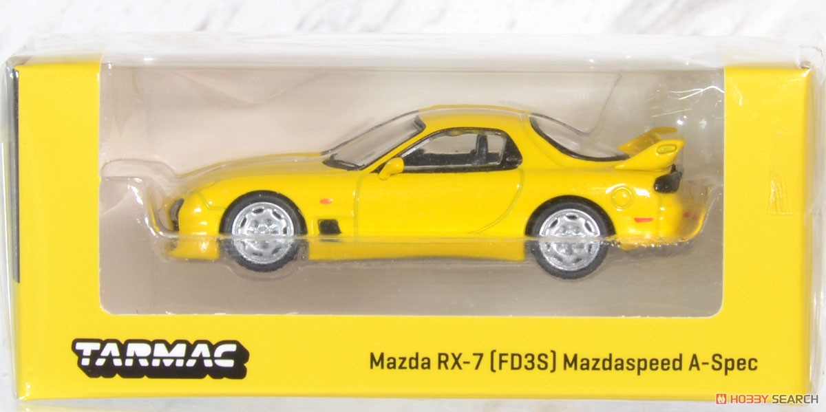 Mazda RX-7 (FD3S) Mazdaspeed A-Spec Competition Yellow Mica (ミニカー) パッケージ1