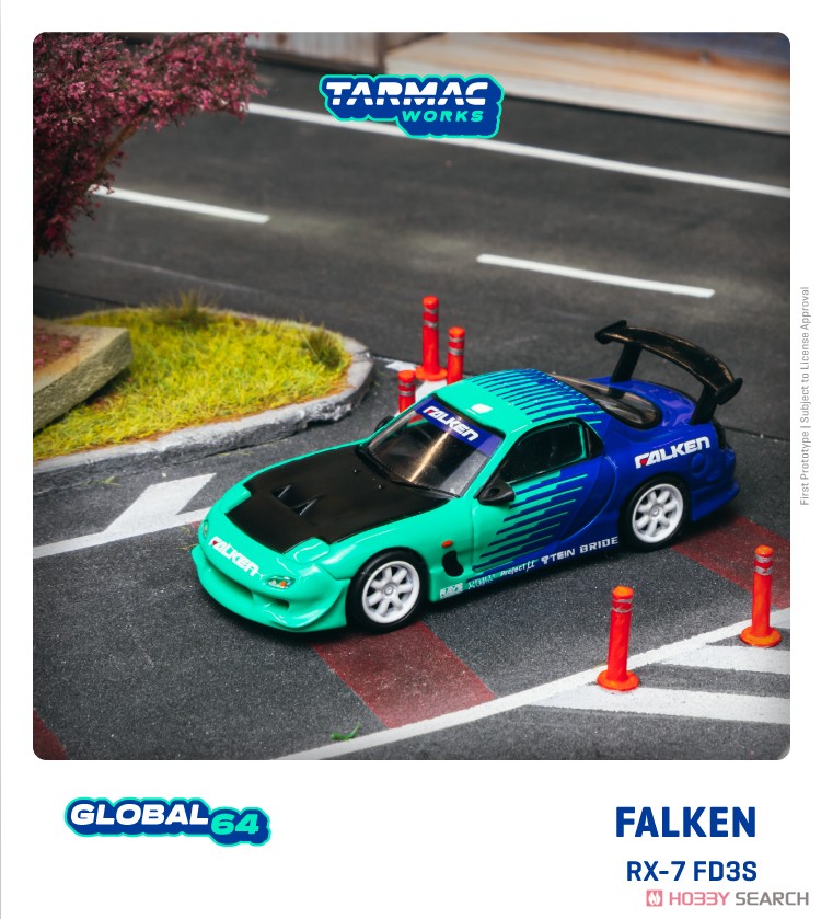 FALKEN RX-7 FD3S (ミニカー) その他の画像1