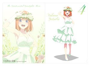 映画 五等分の花嫁 クリアファイル 四葉 ウェディングドレス (キャラクターグッズ)