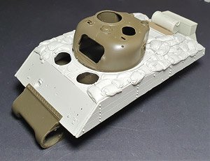 米・M4A3シャーマン・硫黄島戦コンバージョン車体 (プラモデル)