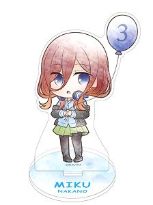 映画 五等分の花嫁 ミニアクリルスタンド 三玖 お散歩 (キャラクターグッズ)