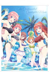 映画 五等分の花嫁 B2タペストリー 水着 (キャラクターグッズ)
