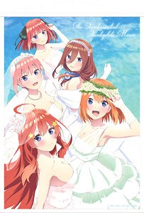 映画 五等分の花嫁 B2タペストリー ウェディングドレス (キャラクターグッズ)
