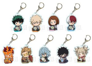 Trading Acrylic Key Ring My Hero Academia Gyugyutto Season 5 Ver. (Set of 9) (Anime Toy)