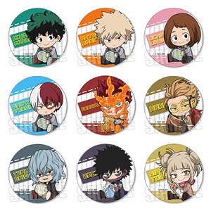 Trading Can Badge My Hero Academia Gyugyutto Season 5 Ver. (Set of 9) (Anime Toy)