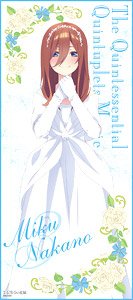 映画 五等分の花嫁 フルカラータオル 三玖 ウェディングドレス (キャラクターグッズ)