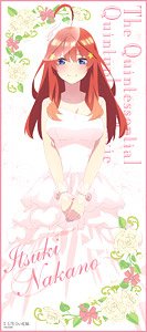 The Quintessential Quintuplets the Movie Full Color Towel Itsuki Wedding Dress (Anime Toy)
