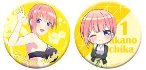 映画 五等分の花嫁 缶バッジセット 一花 水着 (キャラクターグッズ)