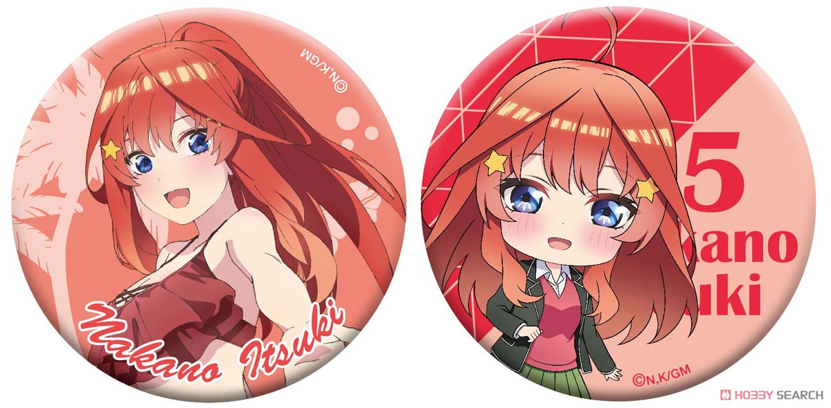 映画 五等分の花嫁 缶バッジセット 五月 水着 (キャラクターグッズ) 商品画像3