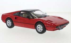 フェラーリ 308 GTS クローズ 1977 レッド (ミニカー)