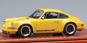 Singer 911 (964) Coupe Yellow (Diecast Car)