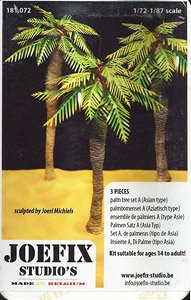 Palm Trees Set A (Asia Type) (Plastic model)