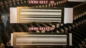 Ammo Belts .30 & .50 (Plastic model)