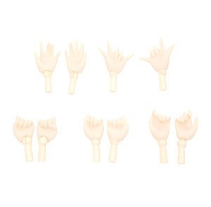 Pure Neemo 2 Hand Parts Set A (White Skin) (White) (Fashion Doll)