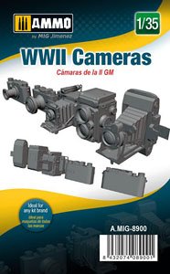 WWII Cameras (Set of 5) (Plastic model)