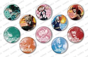 My Hero Academia Kirakira Can Badge Tough Hero Ver. (Set of 10) (Anime Toy)