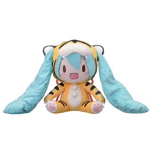 Hatsune Miku Tiger 2021 Fuwafuwa Plush (LL) (Anime Toy)