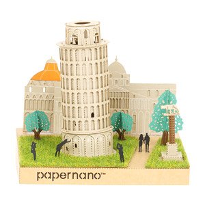papernano ジオラマシリーズ ピサの斜塔 (科学・工作)