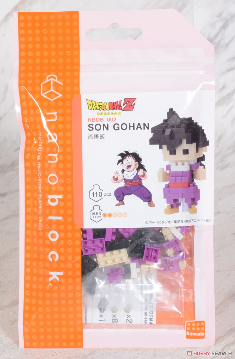 nanoblock Son Gohan (Block Toy) Package2