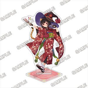 角川スニーカー文庫初詣フェア2022 描き下ろしアクリルフィギュア 『この素晴らしい世界に祝福を！ スピンオフ この素晴らしい世界に爆焔を！』 めぐみん (キャラクターグッズ)