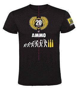 「アモ ウェザリング20周年」 Tシャツ (S) (ミリタリー完成品)