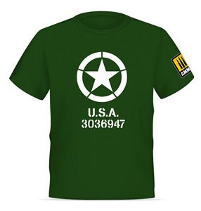 US Star T-Shirt XL (Military Diecast)
