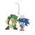 Sonic the Hedgehog Chocokawa Acrylic Strap (Set of 6) (Anime Toy) Item picture5