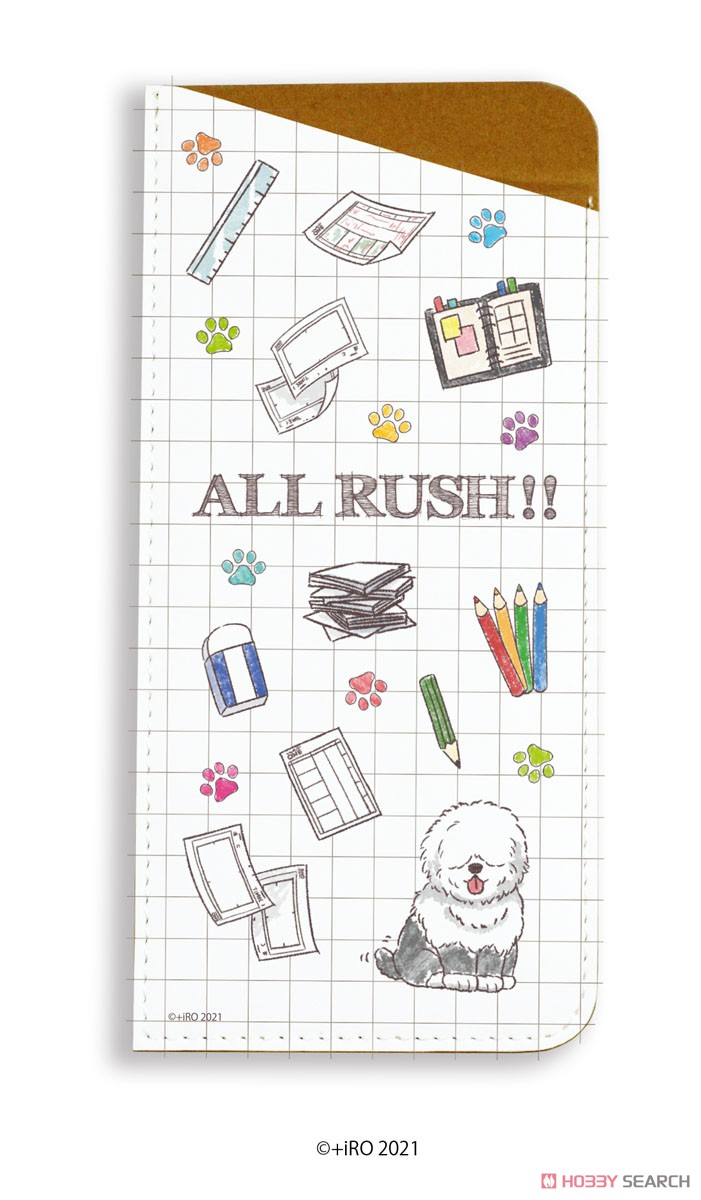 Chara Glass Case [All Rush!!] 01 Motif Design (Graff Art) (Anime Toy) Item picture1