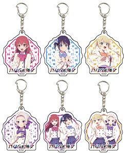 Acrylic Key Ring [Girlfriend, Girlfriend] 01 (Set of 6) (Anime Toy)
