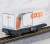 RhB Fridge- & Freight Car, 8 pieces (Rhatische Bahn Container Freight Train) (8-Car Set) (Model Train) Item picture4