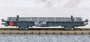 レーティッシュ鉄道 コンテナ貨車 Lb-v (コンテナ無積載) ★外国形モデル (鉄道模型)