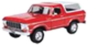 1978 Ford Bronco Hard Top (Apple Red) (Diecast Car)
