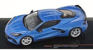 コルベット C8 2020 メタリックブルー (ミニカー)