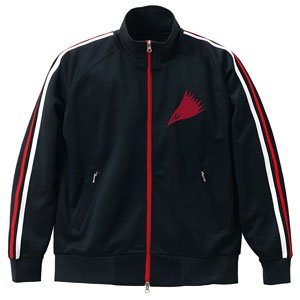 Martian Successor Nadesico Nadesico Logo Jersey Black x White x Red M (Anime Toy)