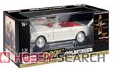 James Bond 1964 1/2 Ford Mustang Convertible Goldfinger (White) (ミニカー) 商品画像1