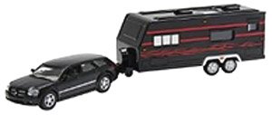 2005 Dodge House Trailer (Black-Black) (Diecast Car)