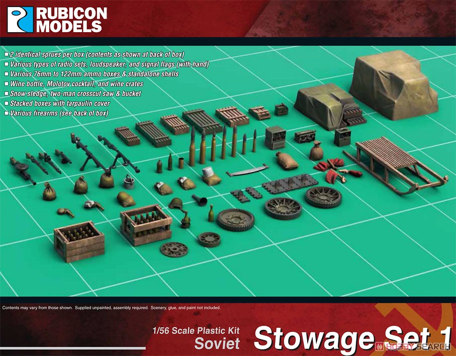 Soviet Stowage Set 1 (Plastic model) Package1