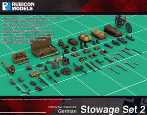 German Stowage Set 2 (Plastic model)