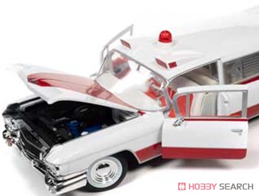 1959 キャディラック エルドラド 救急車 ホワイト/レッド (ミニカー) 商品画像2