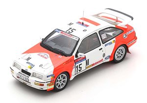 Ford Sierra RS Cosworth No.15 7th Tour de Corse Rallye de France 1987 C.Sainz A.Boto (ミニカー)