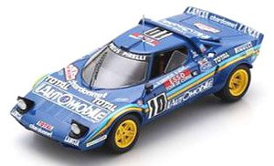 Lancia Stratos HF No.10 Winner Tour de Corse Rallye de France 1981 B.Darniche A.Mahe (ミニカー)