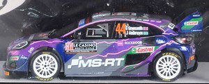 Ford Puma Rally1 No.44 M-SPORT Ford World Rally Team Rally Monte Carlo 2022 (ミニカー)