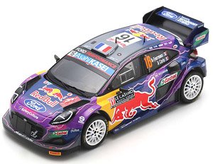Ford Puma Rally1 No.16 M-SPORT Ford World Rally Team Rally Monte Carlo 2022 Adrien Fourmaux Alexandre Coria (Diecast Car)