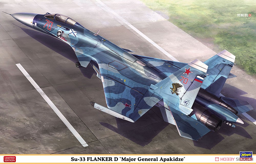 Su-33 Flanker D `Major-General Timur Apakidze` (Plastic model) Package1