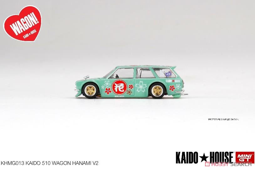 ダットサン KAIDO 510 ワゴン Hanami V2 (右ハンドル) (ミニカー) 商品画像1