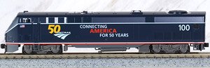 GE P42 `ジェネシス` アムトラック50周年記念 ミッドナイトブルー #100 ★外国形モデル (鉄道模型)
