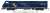 GE P42 `ジェネシス` アムトラック50周年記念 ミッドナイトブルー #100 ★外国形モデル (鉄道模型) その他の画像1