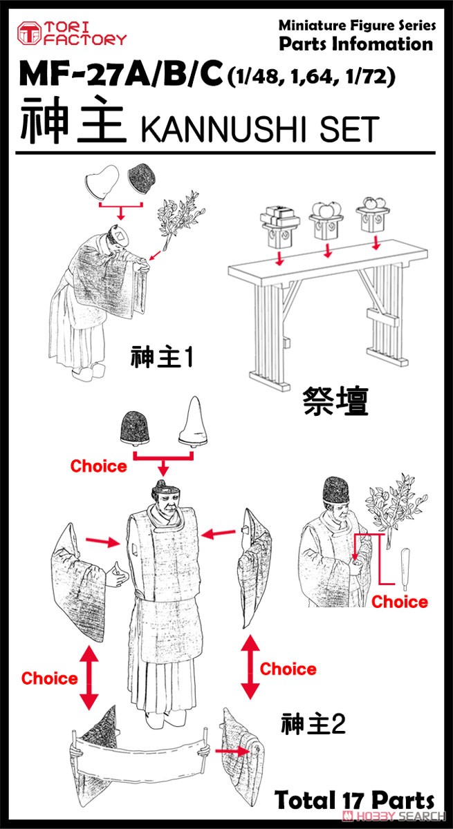 Kannushi Set (Plastic model) Assembly guide1