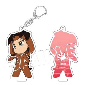 Attack on Titan Animarukko Acrylic Key Ring The Final Season Eren (Anime Toy)