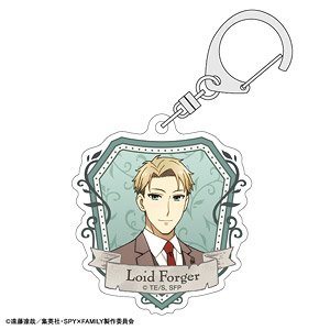 Spy x Family Acrylic Key Ring Loid (Anime Toy)
